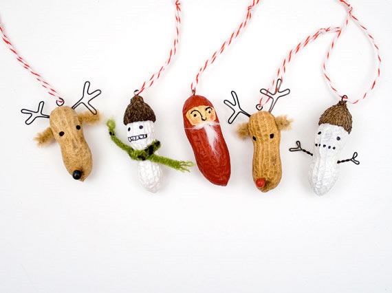 25 increibles  adornos de navidad hechos a mano - personajes hechos de mani
