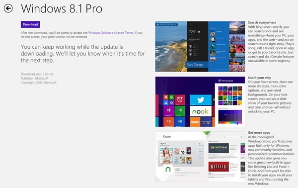 como descargar windows 8 1 version final de actualizacion 3