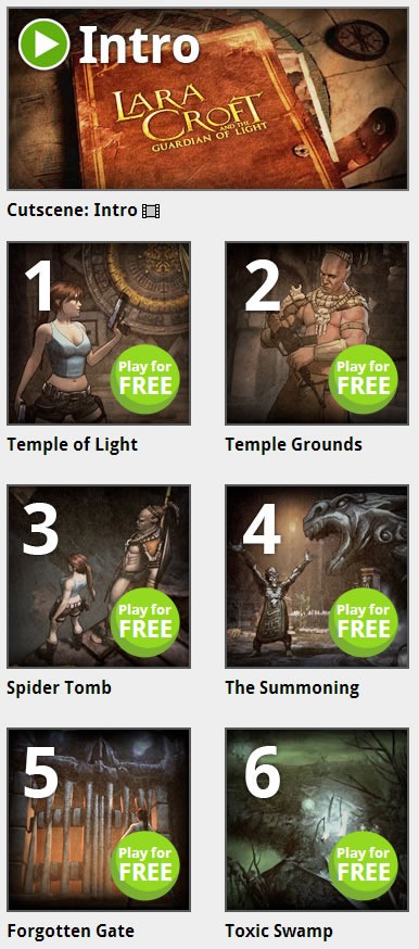 gratis-Lara-Croft-And-The-Guardian-of-Light-para-PC-y-Mac-niveles