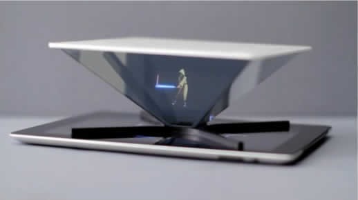 mira hologramas en tu smartphone o tablet con holho