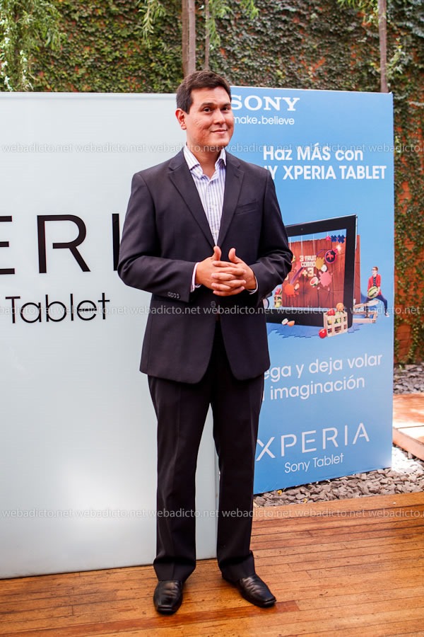 Samuel Morales, Marketing Communications and Trademarketing Manager de Sony Perú